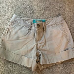 Old Navy Tan Shorts Casual Cotton Blend